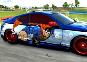 Superman Car Hidden Alphabets