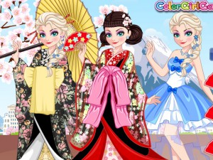 Ice Queen Time Travel: Japan