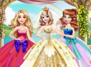 Elsa Wedding Photo Dress Up