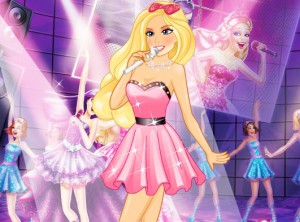 Super Star Barbie Concert Prep.