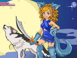 ウェアウルフ ガール ドレスアップ