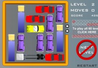 黄色の車を出すパズルゲーム Rush Hour Road Rage