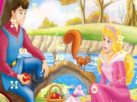 Princess Aurora Hidden Letters