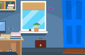 Blue Office Escape