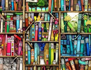 Bookshelves find the Objects 2