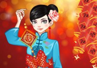 Chinese Spring Festival Dress Up