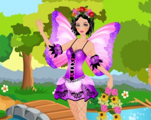 Forest Girl Hidden Letters