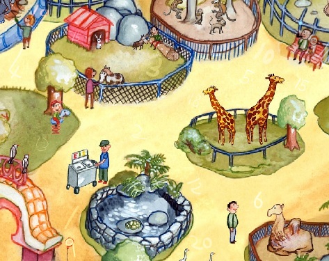 Zoo Hidden Numbers