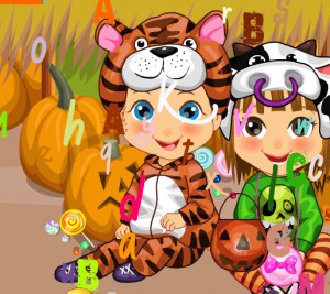 Pumpkin Hidden Letters