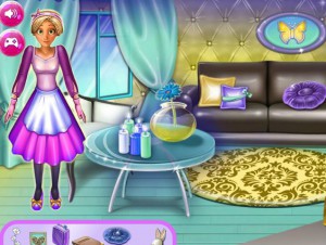 Rapunzel Great Cleaning