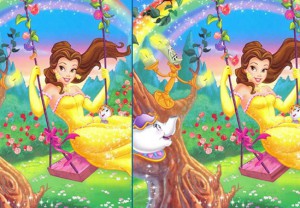 Disney Princess Find the Difference