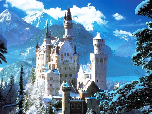 The Neuschwanstein Castle