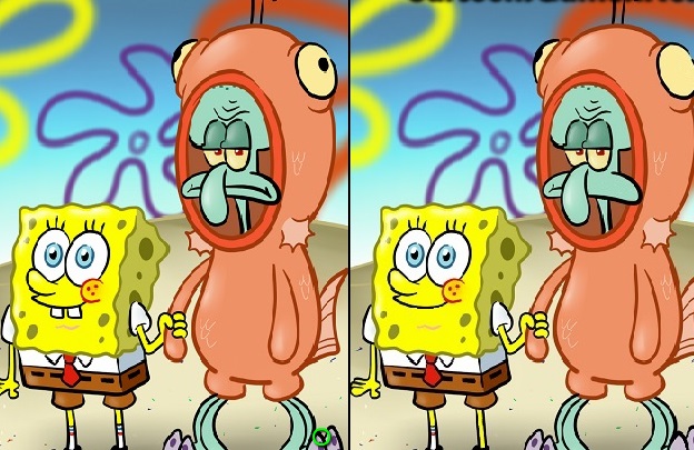 Spongebob See The Difference