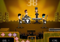 タイミングよくキーボードを打つリズムゲーム Band Wars