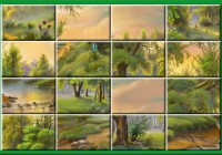 Puzzle Craze Green Nature