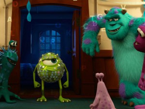 Hidden letters : Monster university