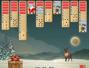 Spider Solitarie Christmas Edition