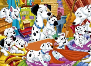 101 Dalmatians Hidden Letters