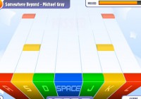 タイミングよくキーボードを押すゲーム Up Beat