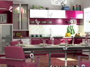 Modern Kitchen Hidden Alphabets