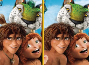 The Croods Spot the Difference