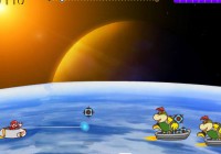 マリオの敵を倒しながらゴールを目指すゲーム Super Mario Galaxy