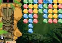 同じ色のダイヤを３つ揃えて消すゲーム Jungle Drop