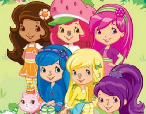 Strawberry Shortcake Hidden Numbers Game