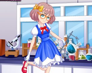 School Science Class Dressup
