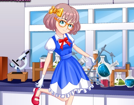 School Science Class Dressup