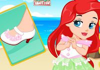 Princess Ariel Shoes Design