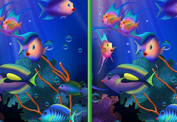 Fish Fantasy-Spot the Difference
