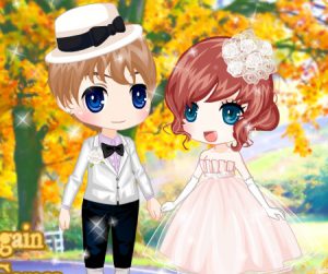 Wedding in Golden Autumn