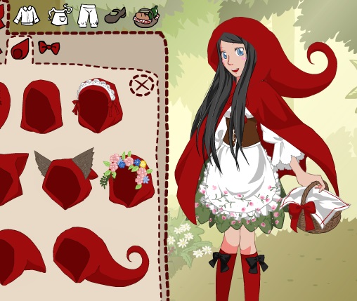 Little Red Riding Hood Dress up