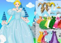 着せ替えをするゲーム Castle Princess Dress Up
