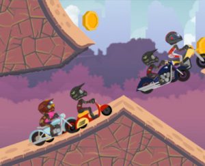Uphill Motocross Race
