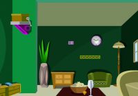 緑色の部屋から脱出するゲーム Beauty Green Home Escape