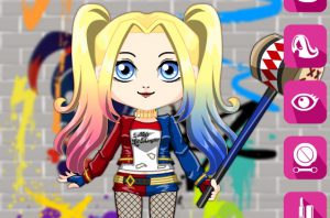 Cute Harley Quinn Dress Up