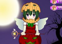 パンプキン衣装の女の子着せ替えゲーム Pumpkin Fairy Dressup