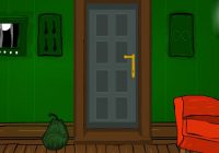 緑色の部屋から脱出するゲーム Green Hunter House Escape