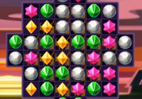宝石を入れ替えて消すマッチ3パズルゲーム Jewels Blitz 2