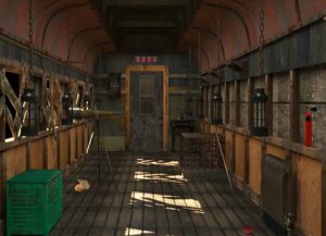 Abandoned Goods Train