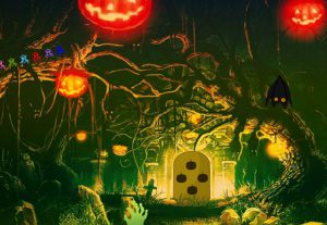 Deadly Halloween Forest Escape