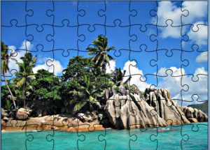 Jigsaw Puzzle Seychelles