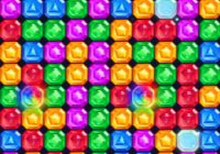 つながった宝石をクリックで消していくパズルゲーム Pop Stone 2