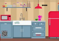 キッチンから脱出するゲーム Kitchen Door Escape 3