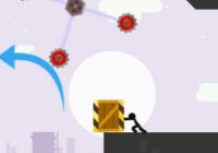 難易度がめちゃ高めの棒人間アクションゲーム Stickman Vector