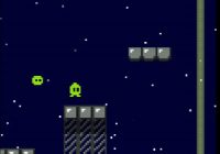 飛び跳ねるキャラを操作するアクションゲーム Tiny Alien