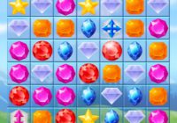 ターゲットの宝石を消していくマッチ3パズルゲーム Jewel Crush