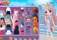 流行が好きな女の子の着せ替えゲーム Vogue Girl Dressup